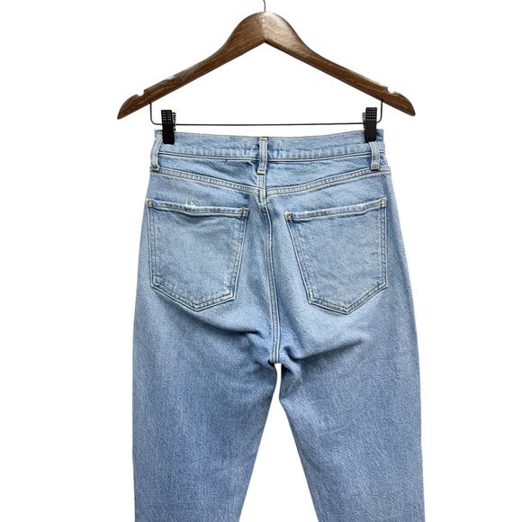 AGOLDE Nico High Rise Slim Jean in Cliffside Button Fly size 25 - Picture 7 of 8
